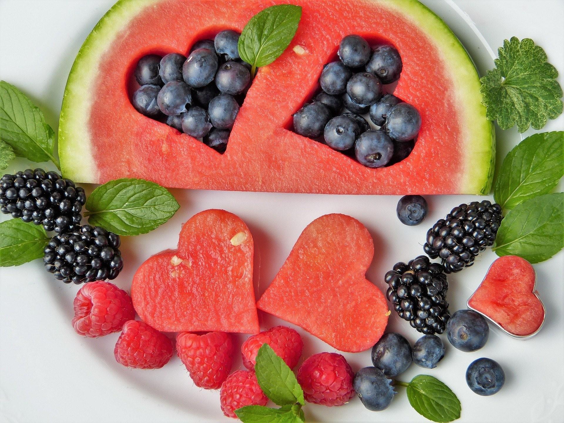 Delicious fruit platter